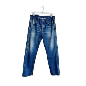 Vintage 80's/90's Rustler Straight Leg‎ Jeans – Faded Blue Denim – Size 33